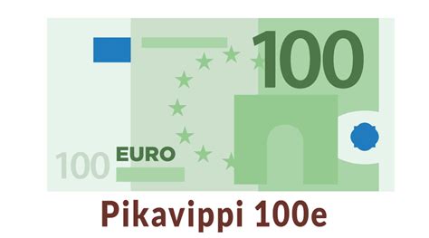 100e Pikavippi - Nopea Avunanto Rahantarpeeseen!